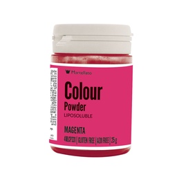 [173505] Colour Powder Magenta Liposoluble 25 g Martellato