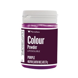 [173506] Colour Powder Purple Liposoluble 25 g Martellato