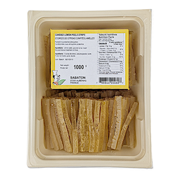 [152616] Aiguillettes de Citron Confit 1 kg Sabaton