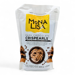 [173028] Crispearls Dark Chocolate 800 g - Mona Lisa
