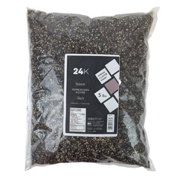 [182017] Black Peppercorn Cracked 5 lbs - 24K