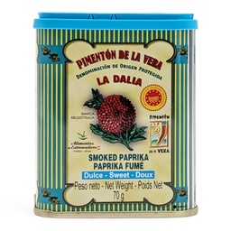 [184120] Paprika Fumé Doux de La Vera 70 g La Dalia