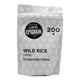 [204080] Wild Rice Dark 200 g - Epigrain