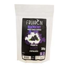 [241112] Poudre de Mûre Liophilisée 300 g Fruiron
