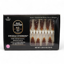 [257065] Bâtonnets de Sucre Brun 72 pc Roses Brands