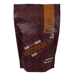 [258052] Muscovado Sugar (Dark) 1 kg Almondena