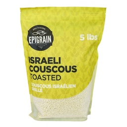 [204286] Israeli Toasted Couscous 5 lbs Epigrain